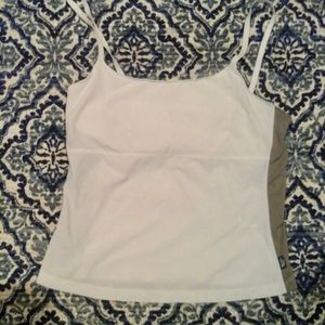 The North Face White Gray Women's Tank Top